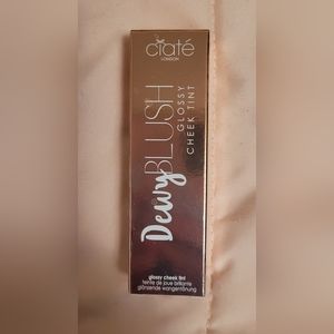 NIB Ciate London Dewy Blush Glossy Cheek Tint in Coconut